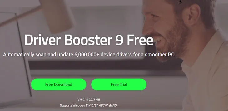 Hình ảnh giao diện phần mềm Driver Booster