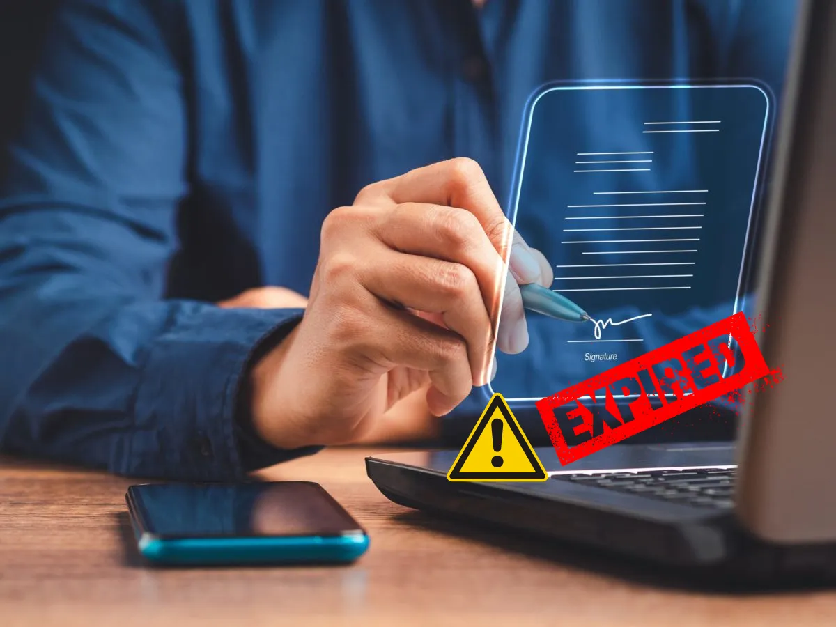Hình ảnh minh họa chữ ký số hết hạn cần phải được gia hạn kịp thời