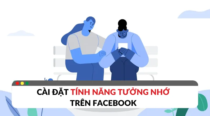 Hình ảnh minh họa một người đang xem lại album ảnh kỷ niệm trên Facebook của người đã khuất