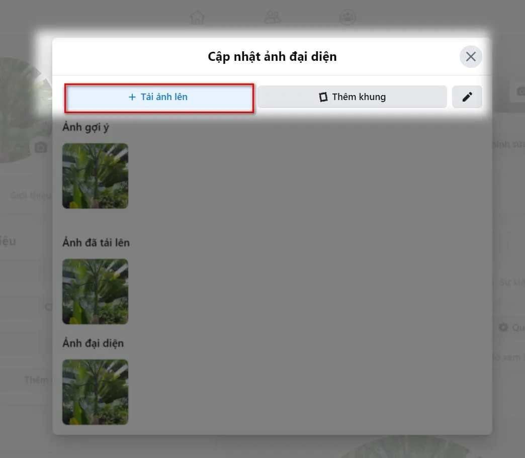 hình ảnh tích chọn tải ảnh