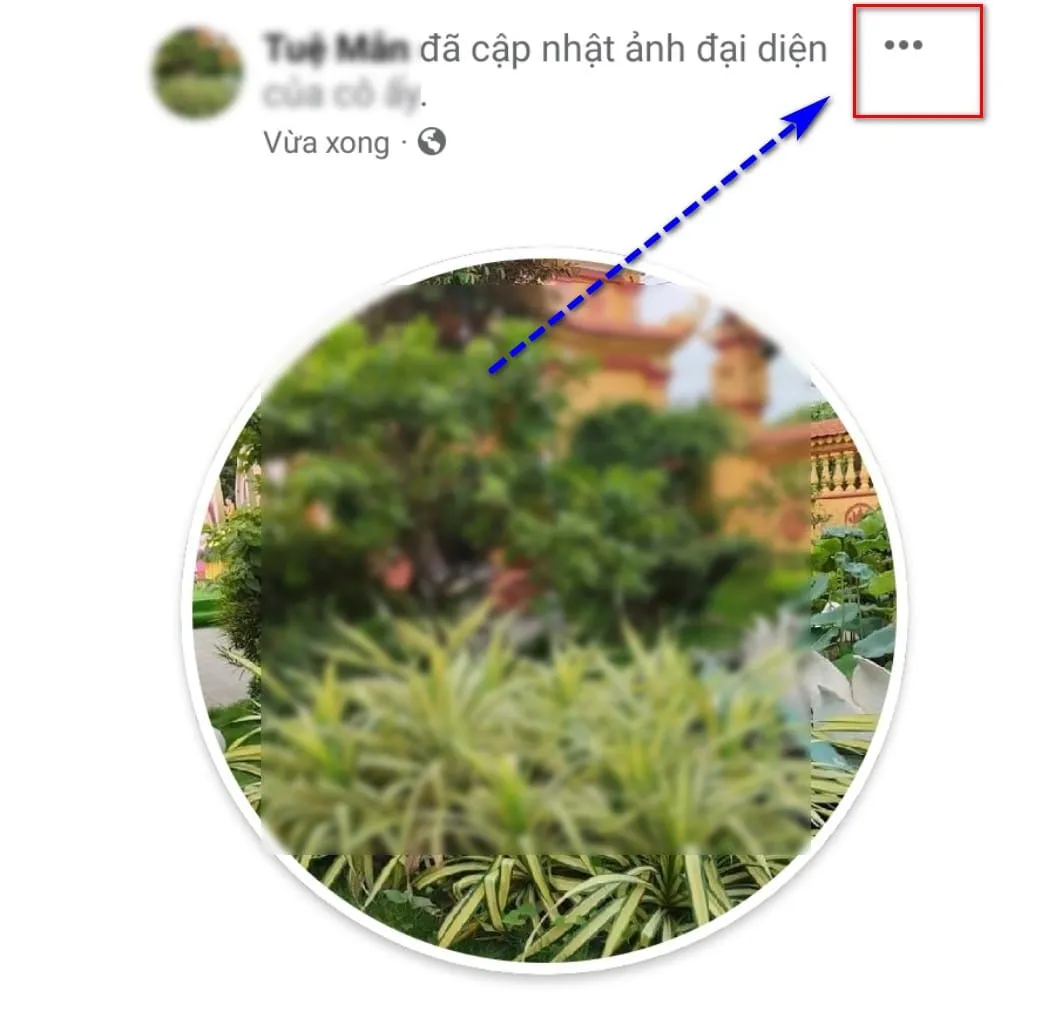 hình chọn vào dấu 3 chấm