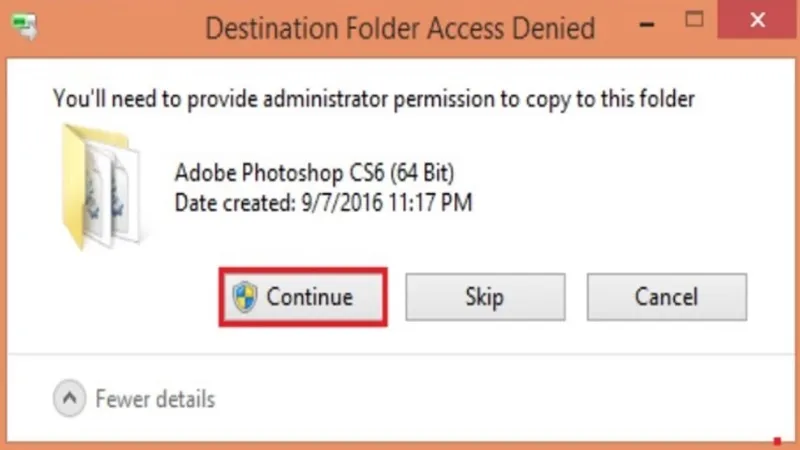 Hoàn tất quá trình crack và kích hoạt Photoshop CS6