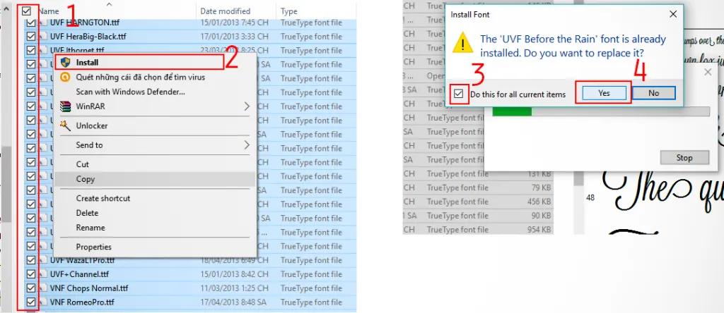 Hướng Dẫn Toàn Diện cách cài font chữ cho photoshop Chuyên Nghiệp