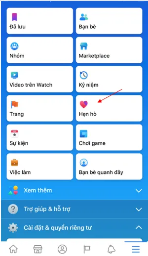 Hướng dẫn các bước để bật tính năng hẹn hò trên facebook
