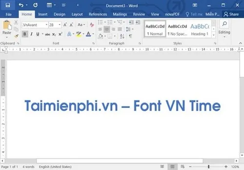 huong dan cach cai font vntime tren may tinh laptop