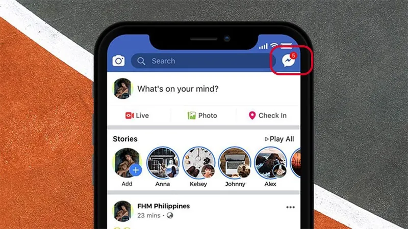Hướng dẫn cách ib facebook trên ứng dụng Messenger bằng điện thoại