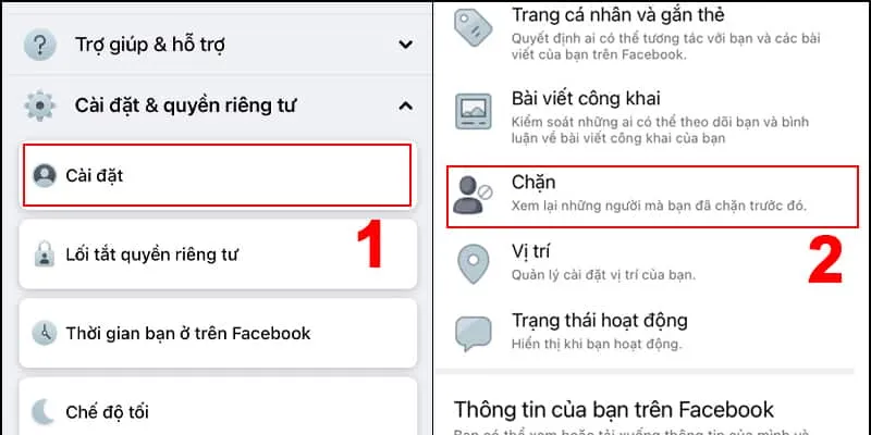 Hướng dẫn chi tiết cách tự quản lý và chặn người khác trên Facebook