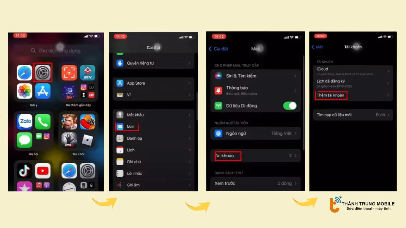 Cách Cài Đặt Mail Công Ty Trên iPhone Nhanh Chóng và Hiệu Quả