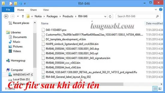 Hướng dẫn đổi tên file firmware