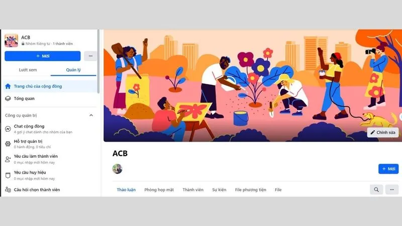 Hướng dẫn quản lý và xem thành viên nhóm chat Messenger