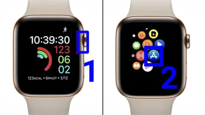 Hướng dẫn tải và cài đặt Zalo trên Apple Watch. Alt text: Các bước tải ứng dụng Zalo trên giao diện Apple Watch. Title: Các bước đơn giản trong cách cài đặt zalo cho apple watch