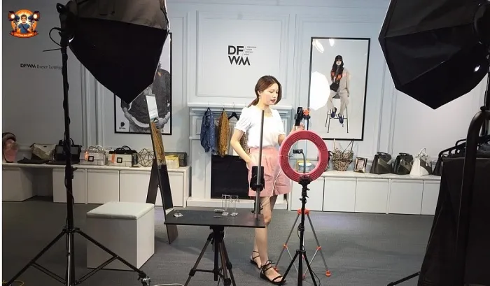 Hướng dẫn thiết lập micro chuyên dụng và điều chỉnh âm thanh cho phòng live stream bán giày