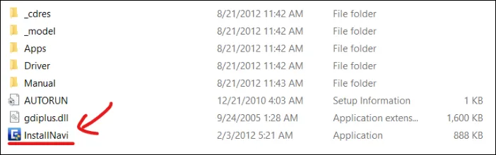 Khởi chạy tệp tin 'install' để thực hiện cách cài driver cho máy in kim Epson LQ 310