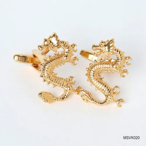 Khuy măng sét màu bạc hình chữ nhật với viền đen tinh tế