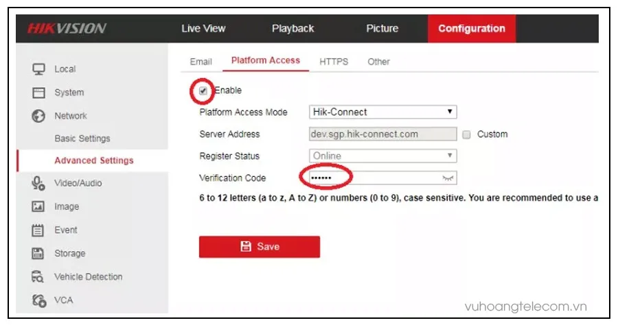 Kích hoạt Hik-Connect khi cài đặt đầu ghi camera Hikvision