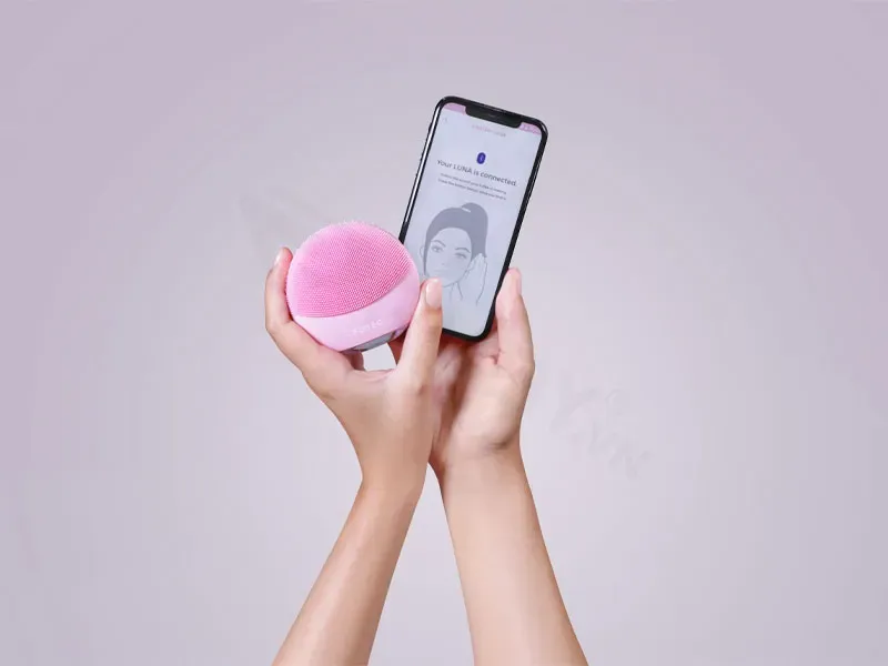 Kích hoạt máy rửa mặt Foreo (Chuyển ngữ cảnh: Giao diện kết nối tài khoản Facebook và Messenger)