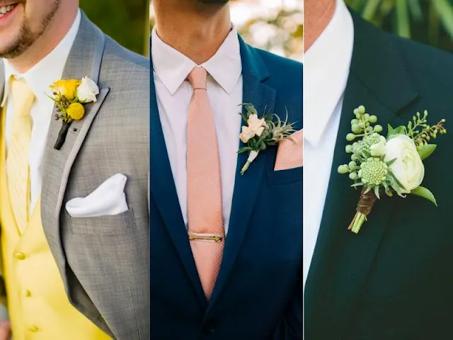 Kích thước hoa cài áo vest cần nhỏ gọn và tinh tế