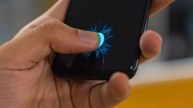 Kiểm tra tính năng mở khoá vân tay