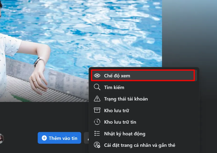 Kiểm tra trang cá nhân Facebook trước khi bật tính năng theo dõi