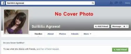 Kiểm tra trang cá nhân và hình ảnh khuôn mặt dễ thương để xác định tài khoản facebook