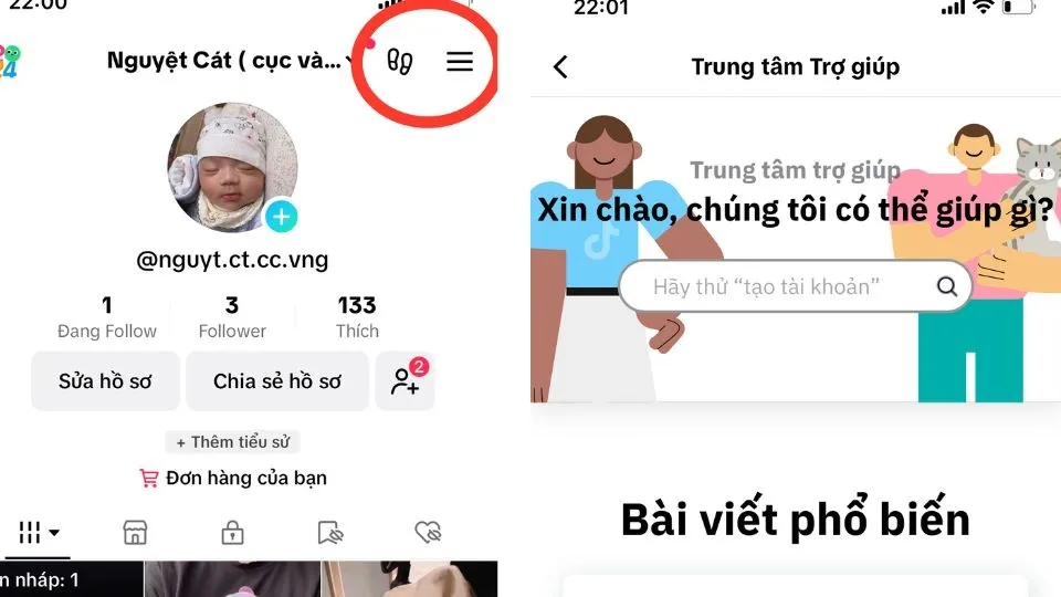 Liên hệ ngay với đội ngũ chăm sóc khách hàng Tiktok
