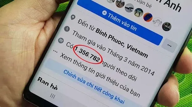 Lợi ích của việc hiển thị số người theo dõi công khai trên trang cá nhân Facebook