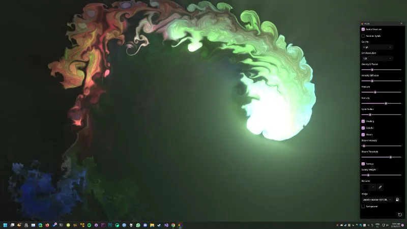 Lựa chọn hình nền động có sẵn trong Lively Wallpaper hoặc tải lên tệp cá nhân (video/ảnh động)