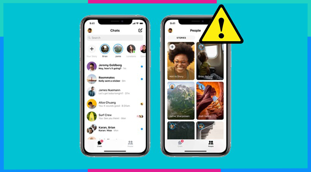 Minh họa các lưu ý quan trọng khi xóa Story trên Facebook và Messenger
