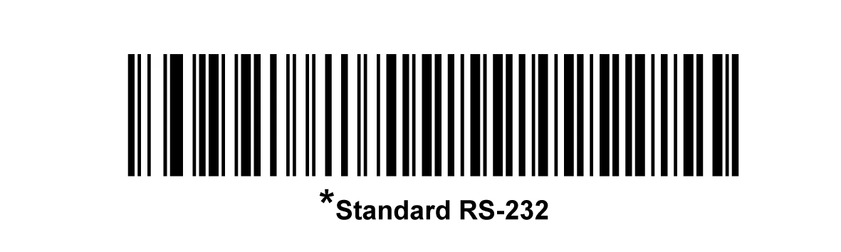 Mã vạch chuyển đổi chế độ giao tiếp từ USB sang RS-232 (COM) cho máy quét Symbol