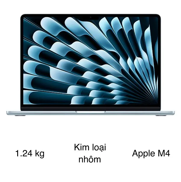 MacBook Air 13 inch M4 16GB/256GB