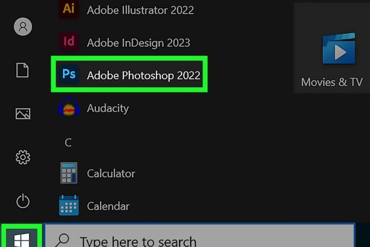 Màn hình khởi động lại Adobe Photoshop sau khi đã dán plugin