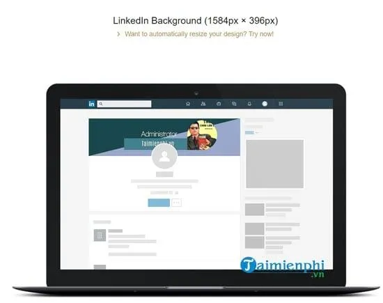 Mẫu ảnh cover Facebook hiển thị trên di động và máy tính