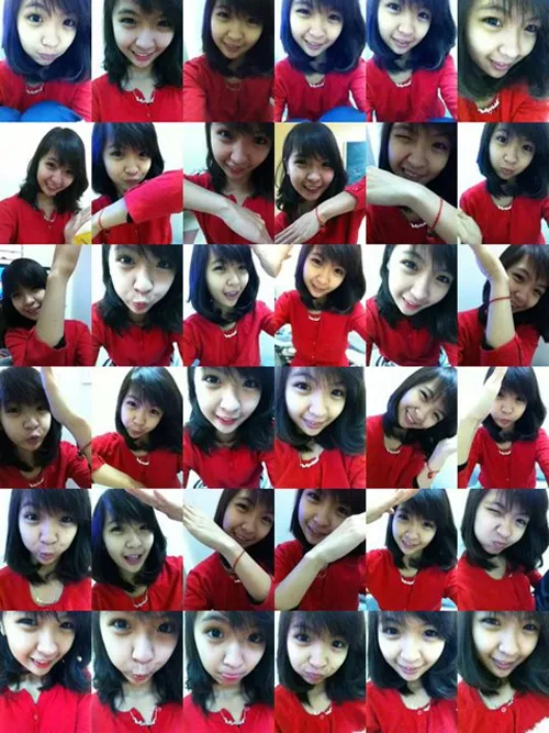 Mẫu tư thế chụp ảnh trái tim bằng tay 1