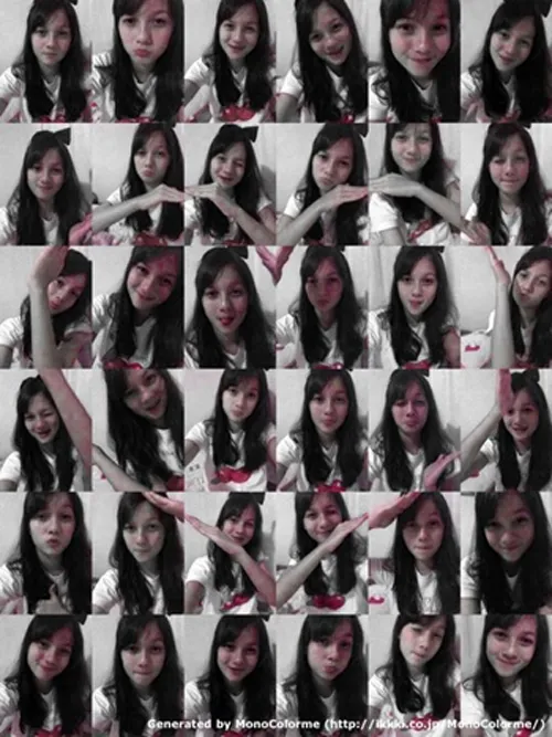 Mẫu tư thế chụp ảnh trái tim bằng tay 3