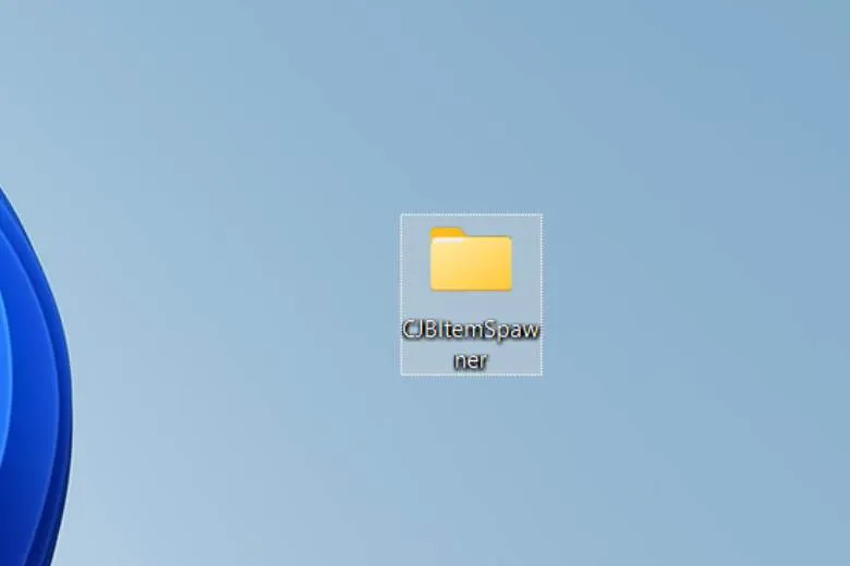 Một file nén (.zip) chứa mod đã được tải về, và sau đó được giải nén thành một thư mục riêng biệt