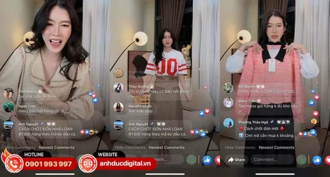 Một người đang dùng điện thoại di động để tương tác với màn hình, thể hiện việc tương tác liên tục với khán giả là chìa khóa để tăng người xem live stream Youtube.