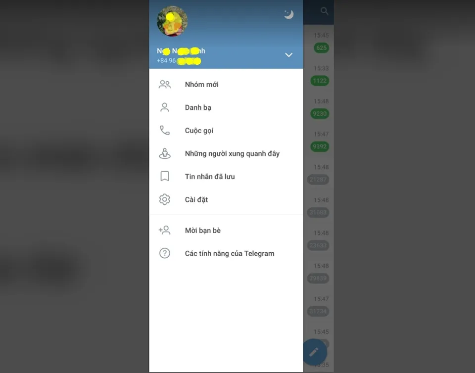 Ngôn ngữ đã được đổi sang tiếng Việt