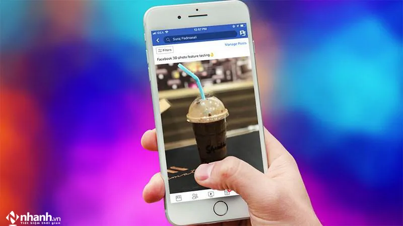 Người dùng có thể dễ dàng đăng ảnh lên Facebook từ tài khoản cá nhân