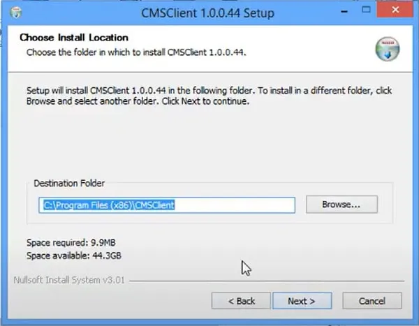 Nhấn Next để tiếp tục cài đặt phần mềm camera Yoosee trên máy tính