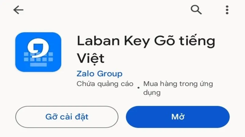 Nhấn vào ứng dụng Laban Key và chọn Cài đặt để bắt đầu tải xuống