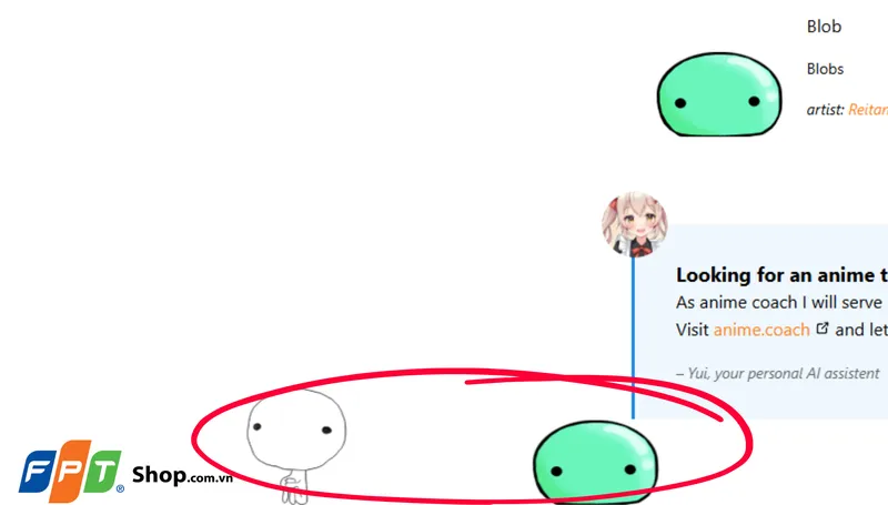 Nhân vật Shimeji di chuyển và tương tác trên màn hình trình duyệt