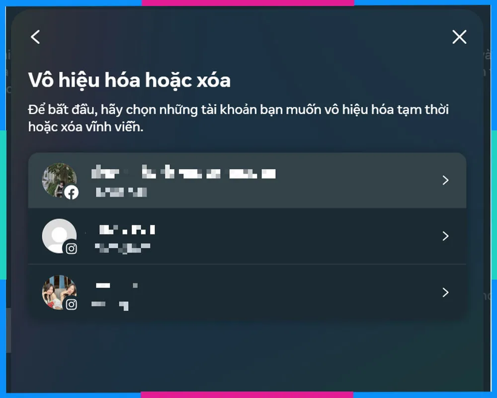 Nhập mật khẩu để xác thực quyền vô hiệu hóa tài khoản