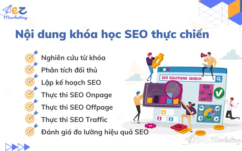 Nội dung khóa học SEO thực chiến chuyên nghiệp