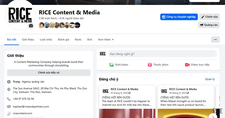 Cách Tạo Page Cho Facebook Chuyên Nghiệp Tối Ưu Hoạt Động Kinh Doanh SME