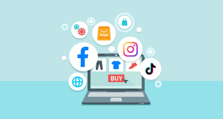 Phát sóng livestream trên đa nền tảng giúp mở rộng phạm vi tiếp cận và tăng doanh số