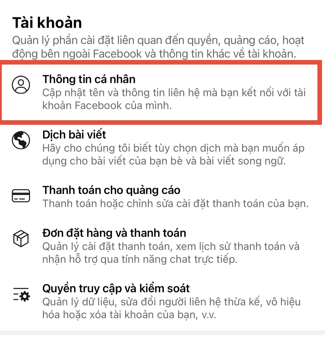 Quản lý thông tin liên hệ và thêm email trên điện thoại