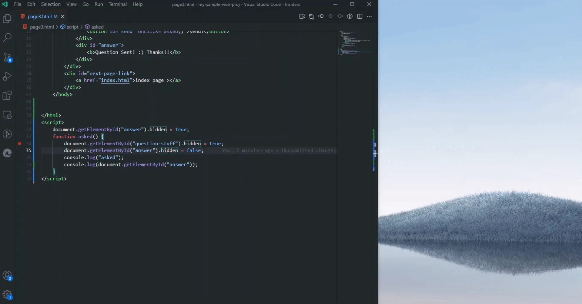 Quy trình gỡ lỗi (Debugging) ứng dụng web thông qua trình duyệt ngoài kết hợp với DevTools và Live Preview.