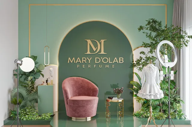 Setup phông nền cỏ nhân tạo thân thiện với môi trường khi livestream