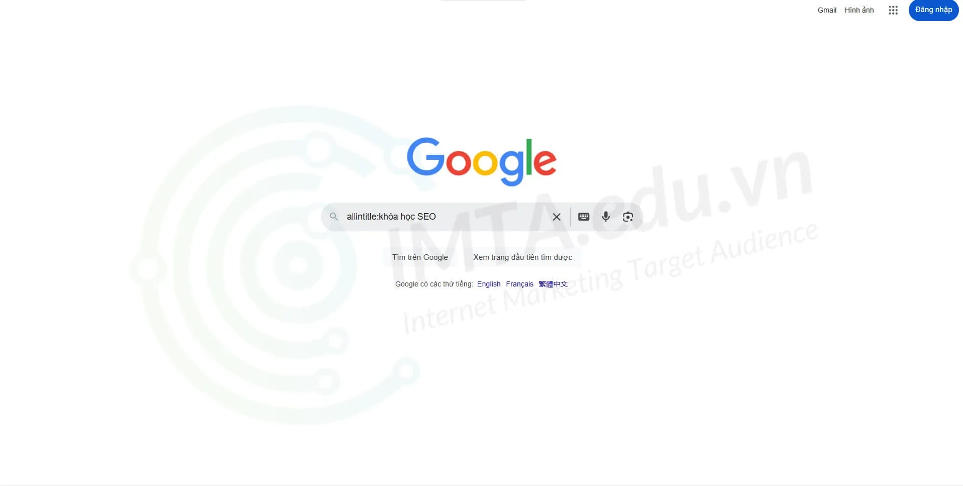 Sơ đồ các bước thiết lập mục tiêu quảng cáo trên Facebook