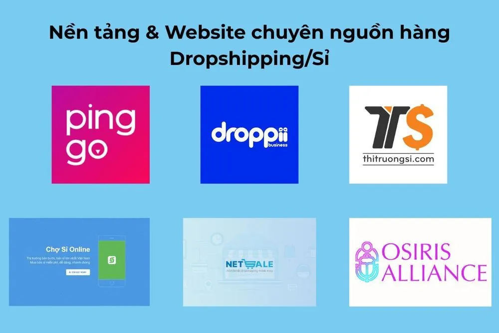 Sử dụng các nền tảng chuyên biệt thay thế Marketplace để tìm nhà cung cấp sỉ cho mặt hàng thời trang